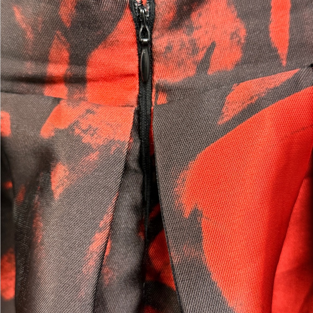 Full Red and Black Women's Skirt Sz‎ Med - Picture 12 of 14